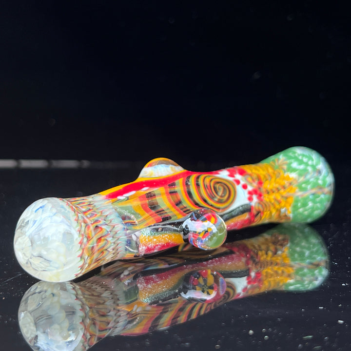 Glass Berry Cupcake Chillum Glass Pipe Glass Berry Cupcake   