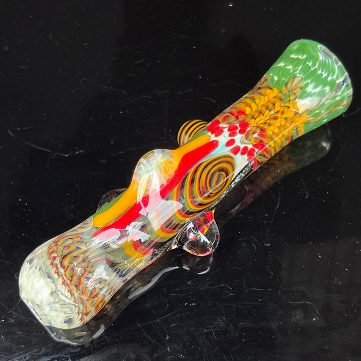 Glass Berry Cupcake Chillum Glass Pipe Glass Berry Cupcake   