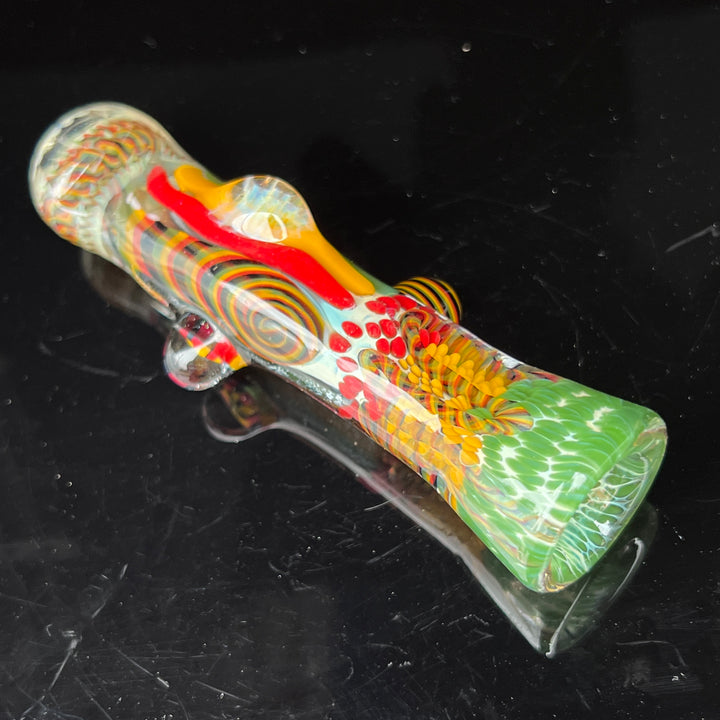 Glass Berry Cupcake Chillum Glass Pipe Glass Berry Cupcake   