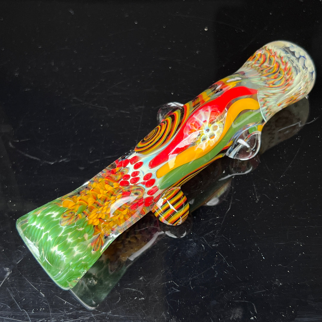 Glass Berry Cupcake Chillum Glass Pipe Glass Berry Cupcake   