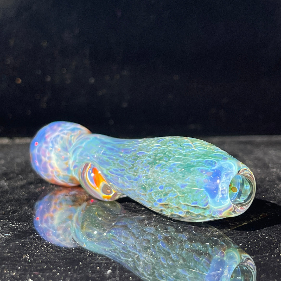 Smoky Purple Nebula Chillum Glass Pipe Tako Glass   