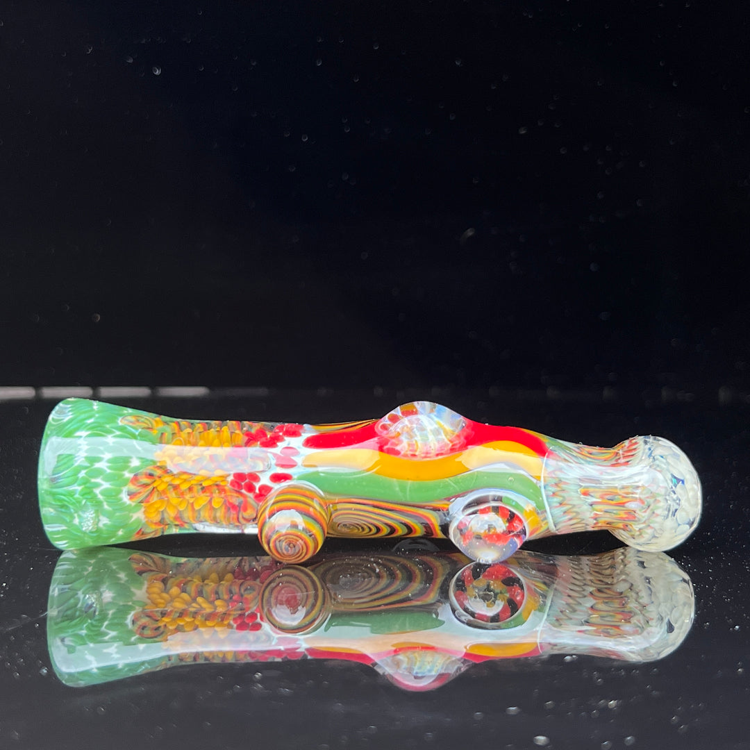 Glass Berry Cupcake Chillum Glass Pipe Glass Berry Cupcake   