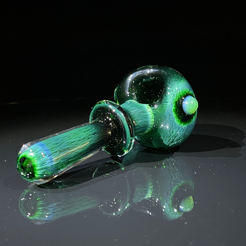 Thick Exp Green Pipe + Ryot HeadCase Combo Glass Pipe Chuck Glass