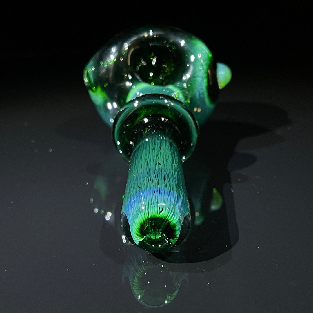 Thick Exp Green Pipe + Ryot HeadCase Combo Glass Pipe Chuck Glass