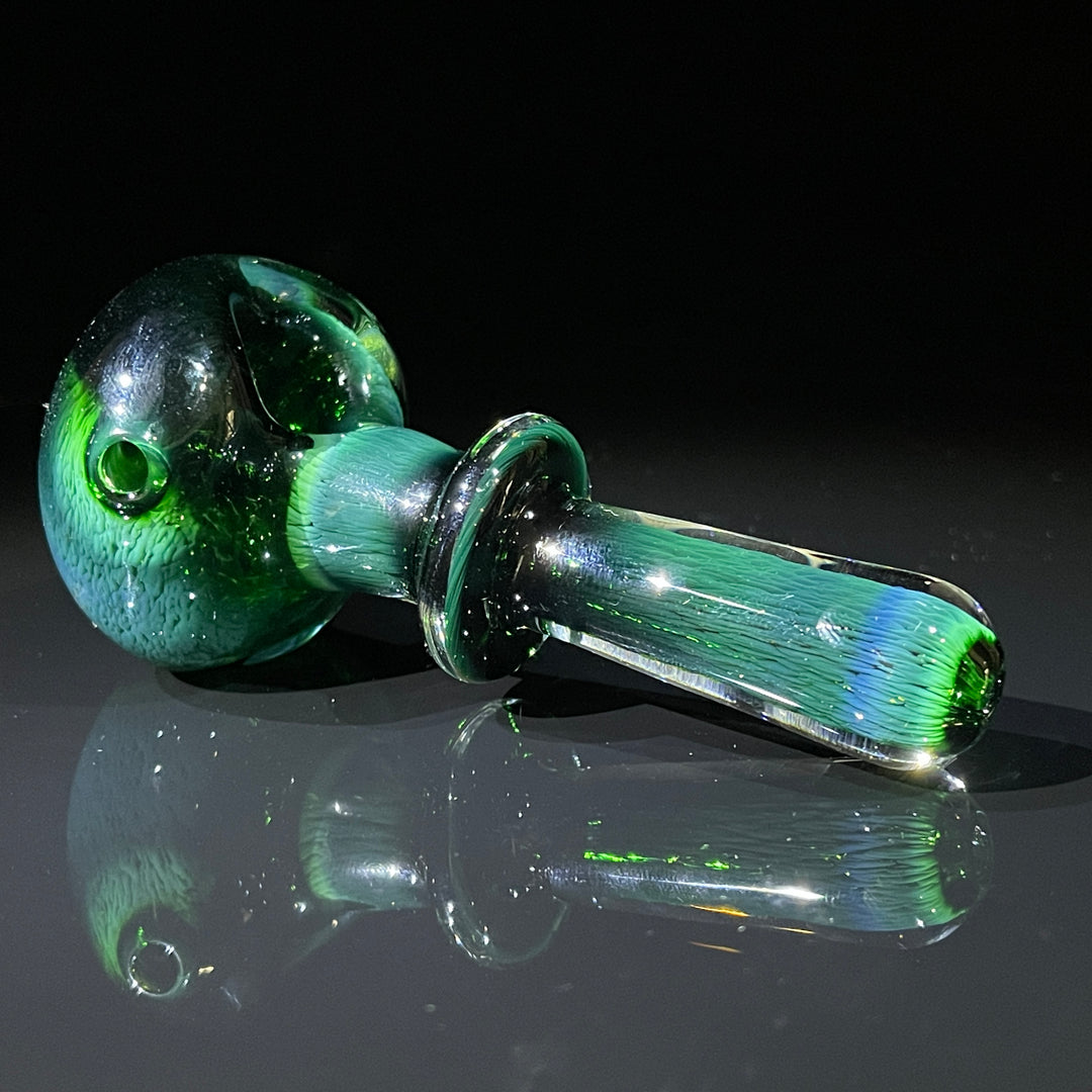 Thick Exp Green Pipe + Ryot HeadCase Combo Glass Pipe Chuck Glass