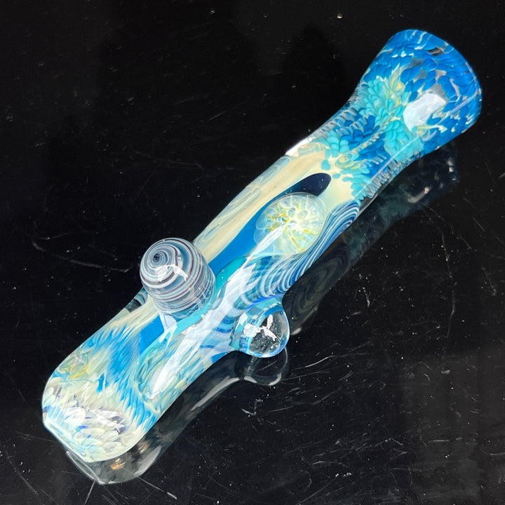 Glass Berry Cupcake Chillum Glass Pipe Glass Berry Cupcake   