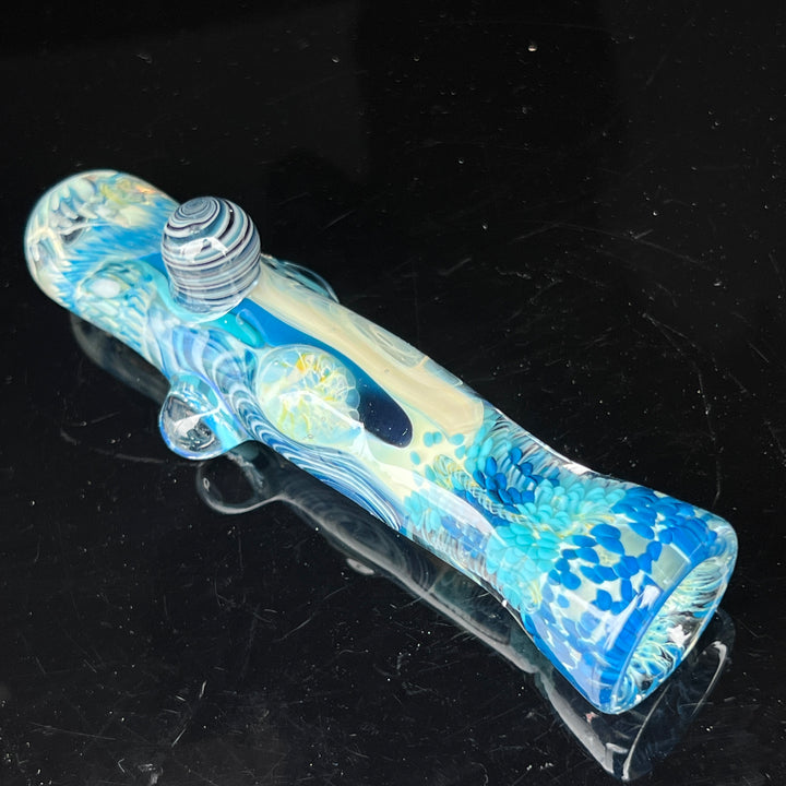 Glass Berry Cupcake Chillum Glass Pipe Glass Berry Cupcake   