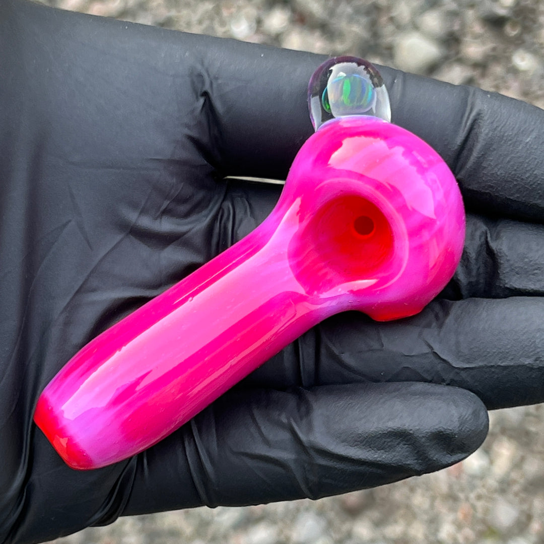 Custom Super Pink Pocket Pipe Glass Pipe Tako Glass