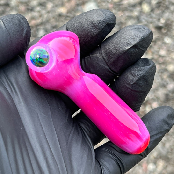 Custom Super Pink Pocket Pipe Glass Pipe Tako Glass