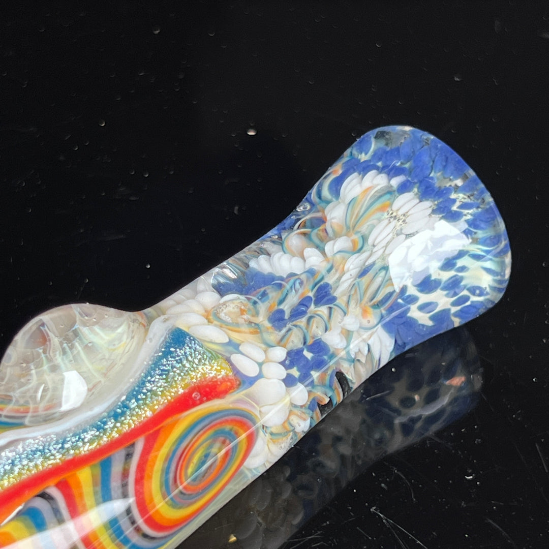 Glass Berry Cupcake Chillum Glass Pipe Glass Berry Cupcake   