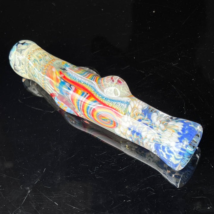 Glass Berry Cupcake Chillum Glass Pipe Glass Berry Cupcake   