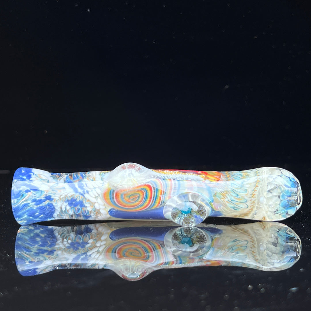 Glass Berry Cupcake Chillum Glass Pipe Glass Berry Cupcake   