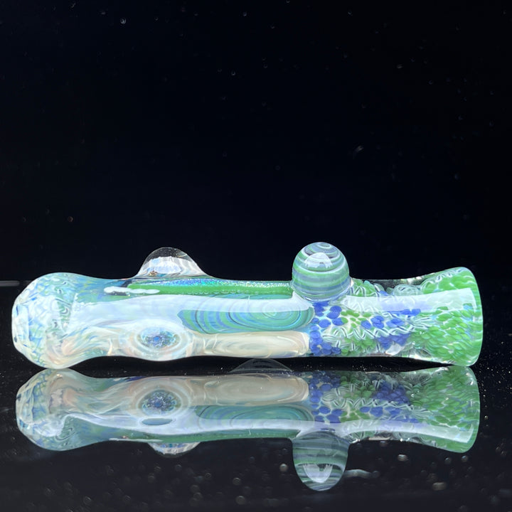 Glass Berry Cupcake Chillum Glass Pipe Glass Berry Cupcake   