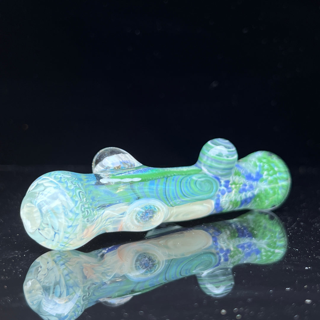 Glass Berry Cupcake Chillum Glass Pipe Glass Berry Cupcake   