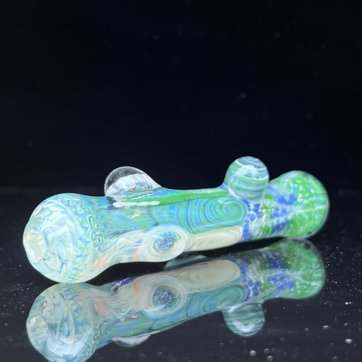 Glass Berry Cupcake Chillum Glass Pipe Glass Berry Cupcake   