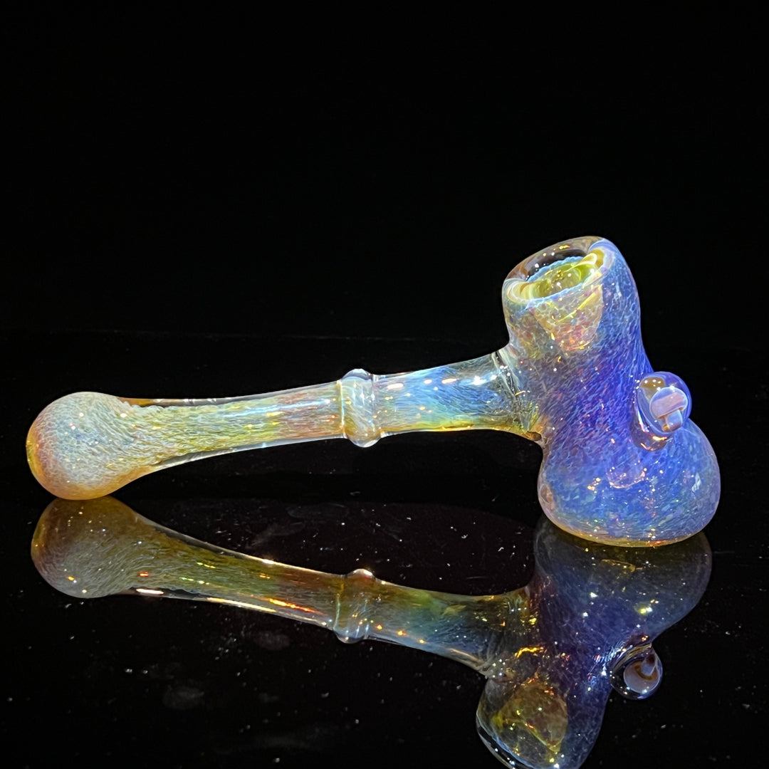 Purple Mushroom Bubbler Glass Pipe Beezy Glass