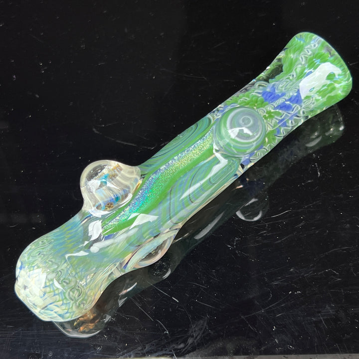 Glass Berry Cupcake Chillum Glass Pipe Glass Berry Cupcake   