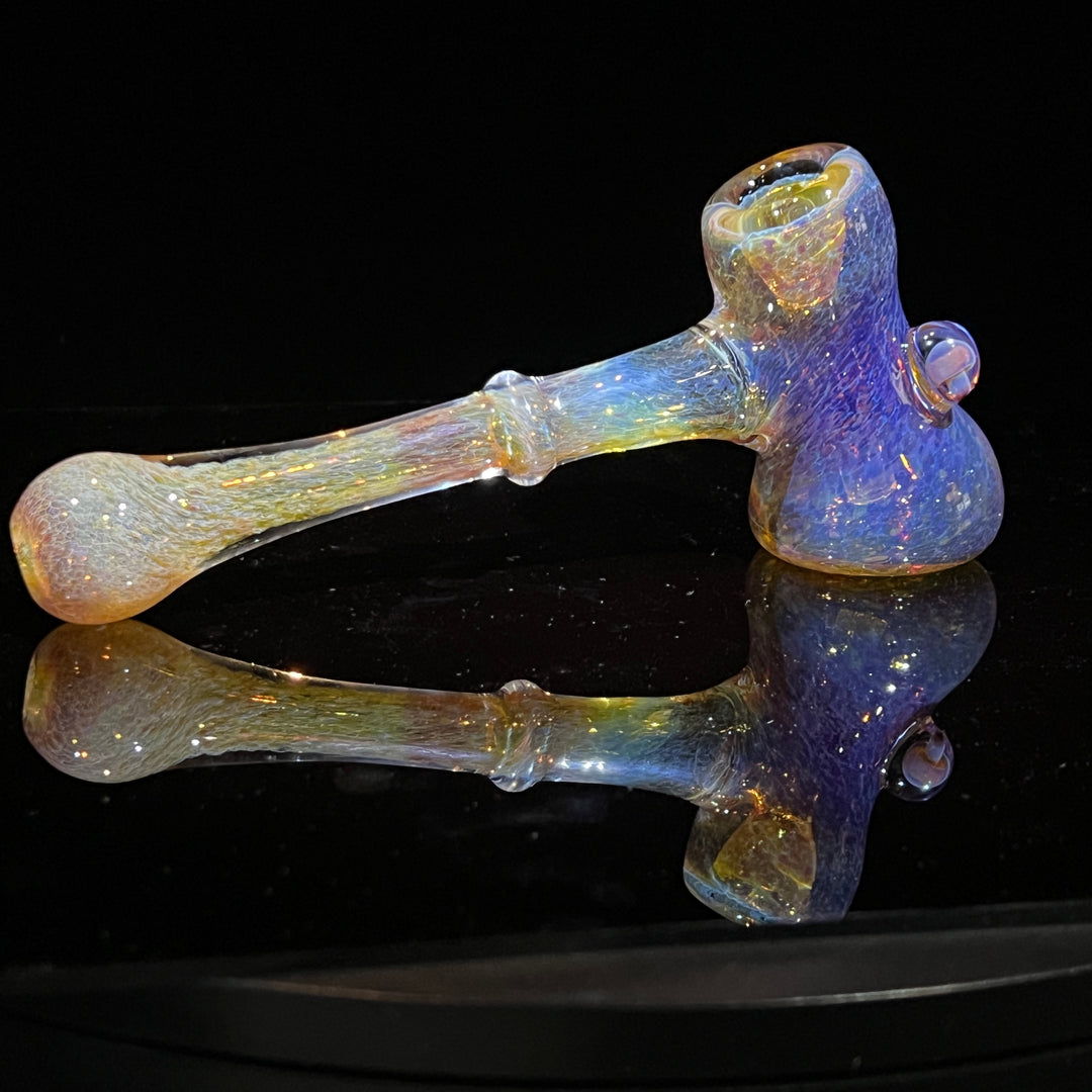 Purple Mushroom Bubbler Glass Pipe Beezy Glass