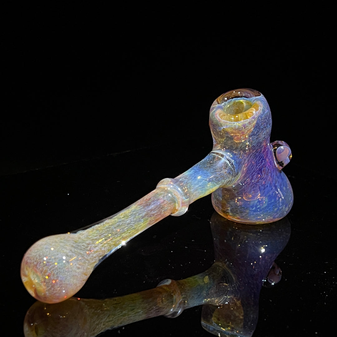 Purple Mushroom Bubbler Glass Pipe Beezy Glass