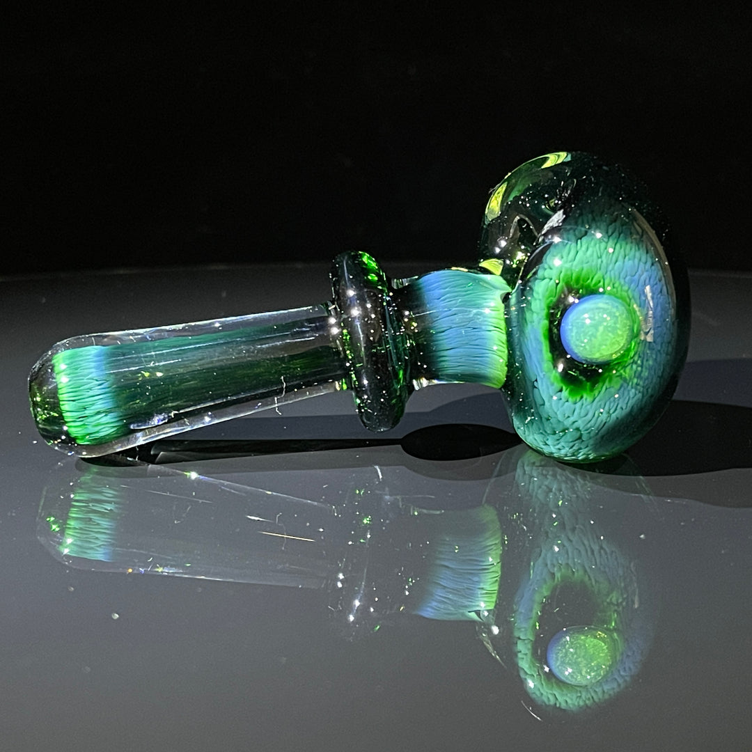 Thick Exp Green Pipe + Ryot Headcase Combo Glass Pipe Chuck Glass