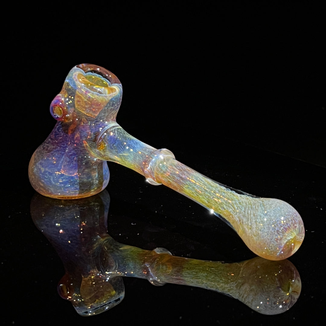 Purple Mushroom Bubbler Glass Pipe Beezy Glass