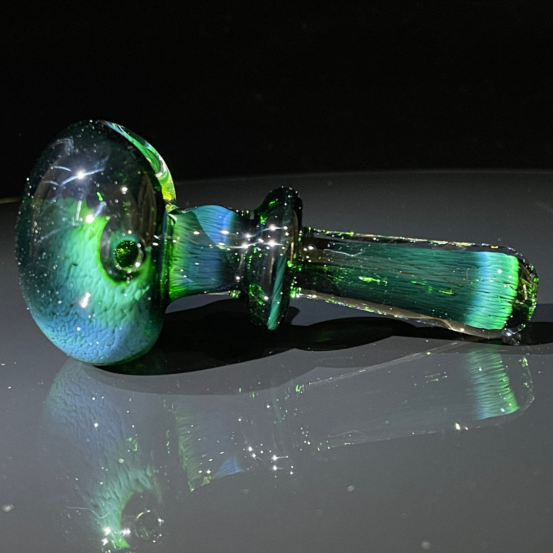 Thick Exp Green Pipe + Ryot Headcase Combo Glass Pipe Chuck Glass