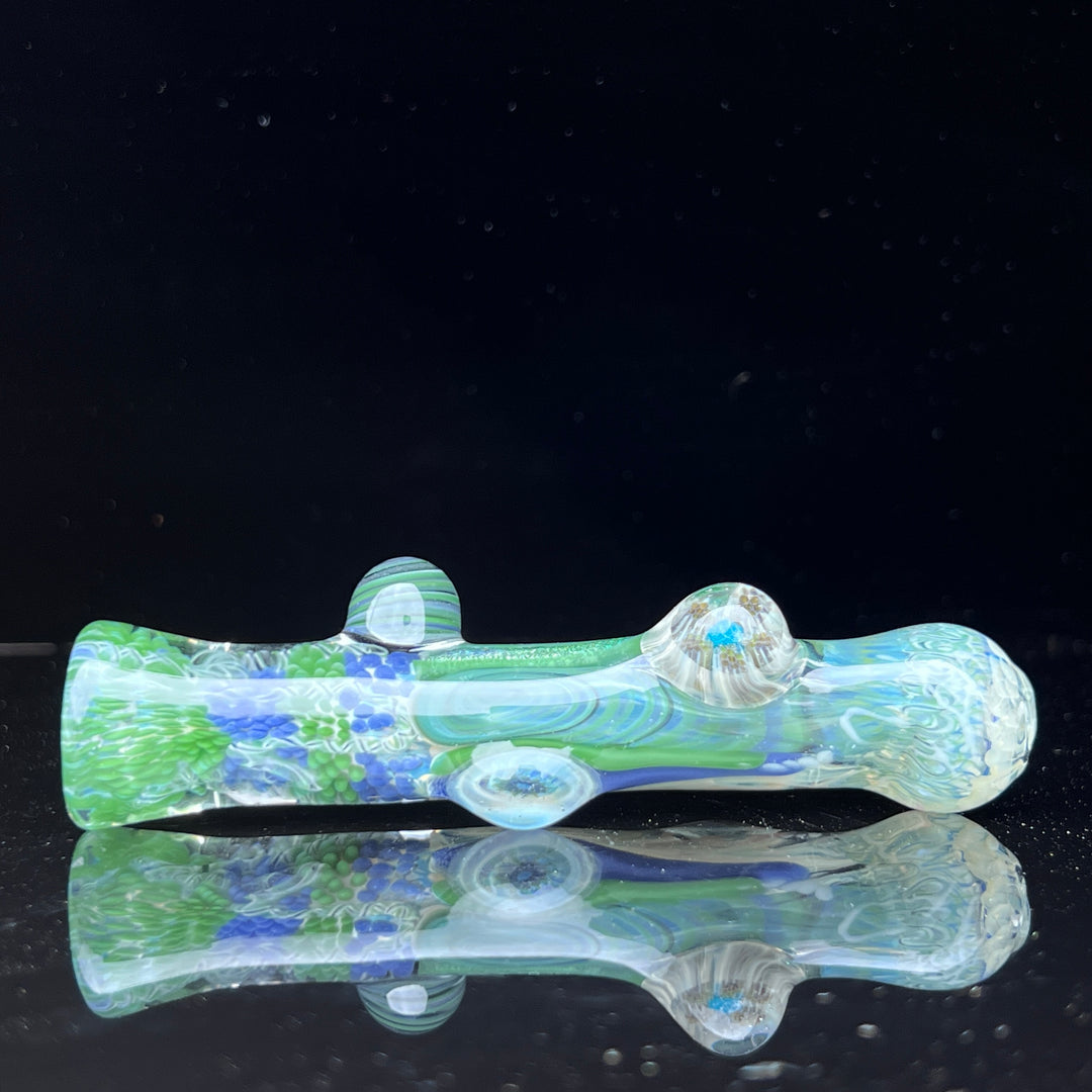 Glass Berry Cupcake Chillum Glass Pipe Glass Berry Cupcake   