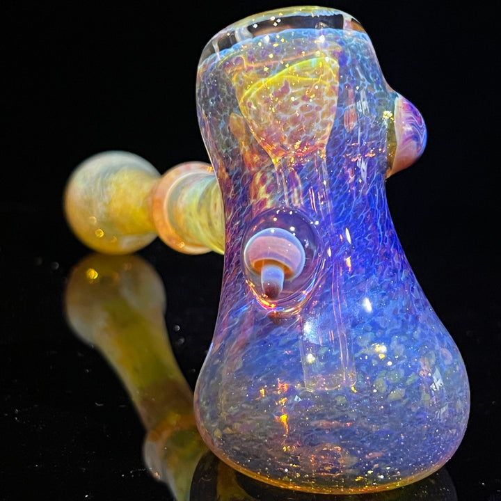 Purple Mushroom Bubbler Glass Pipe Beezy Glass