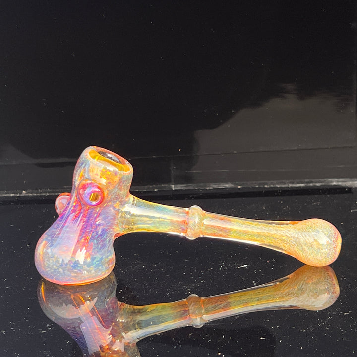 Purple Mushroom Bubbler Glass Pipe Beezy Glass