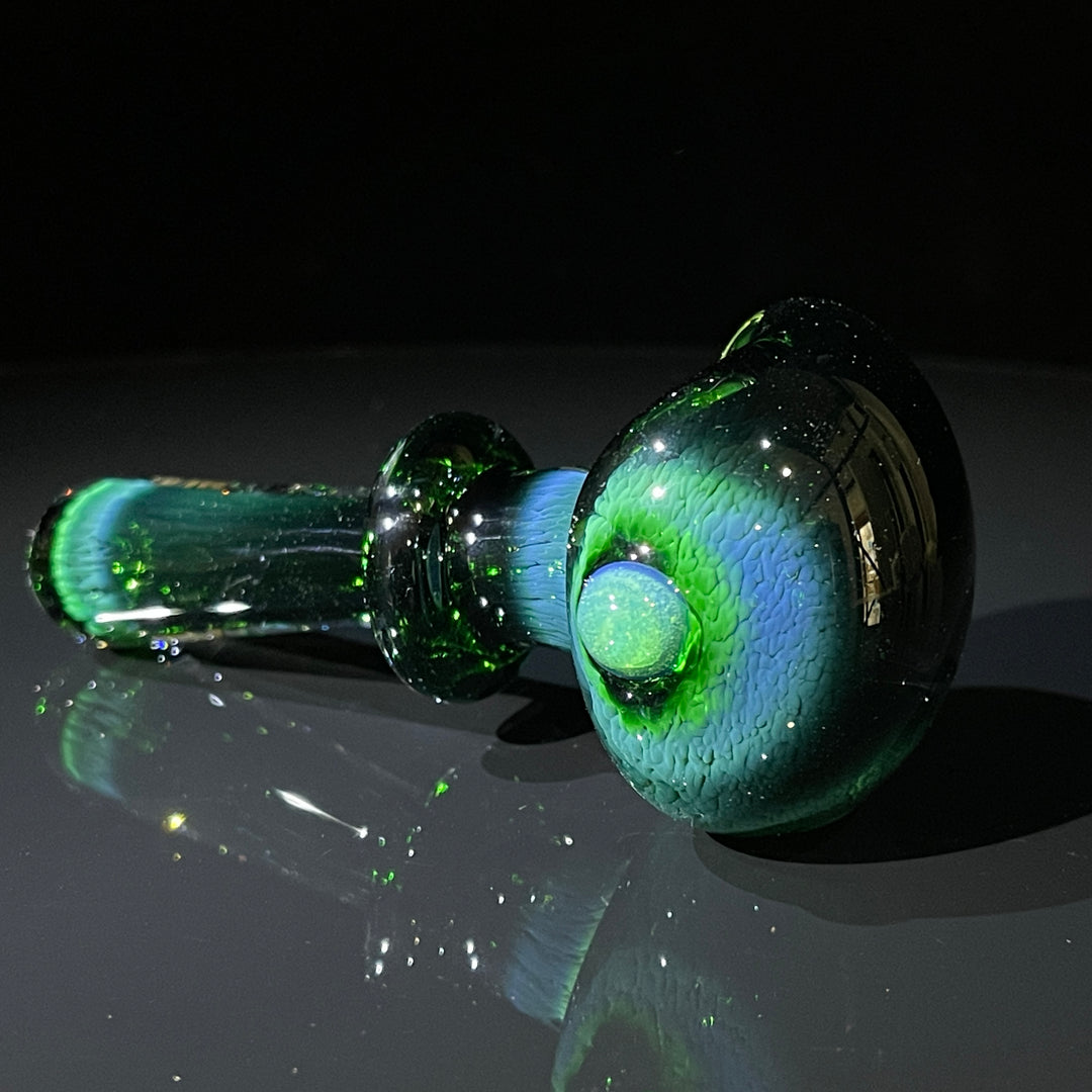 Thick Exp Green Pipe + Ryot Headcase Combo Glass Pipe Chuck Glass