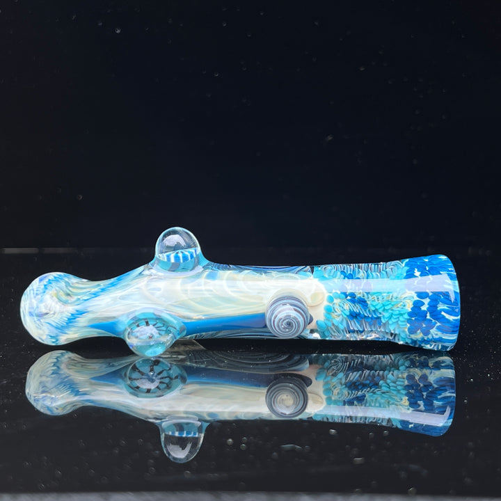 Glass Berry Cupcake Chillum Glass Pipe Glass Berry Cupcake   