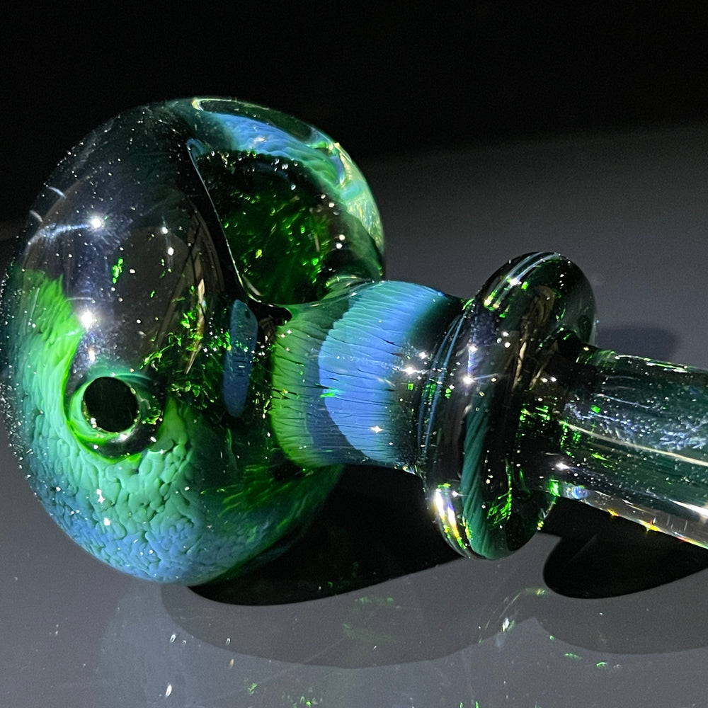 Thick Exp Green Pipe Glass Pipe Chuck Glass