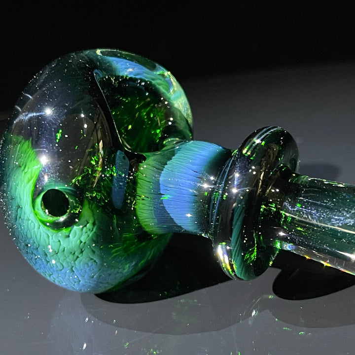 Thick Exp Green Pipe + Ryot Headcase Combo Glass Pipe Chuck Glass