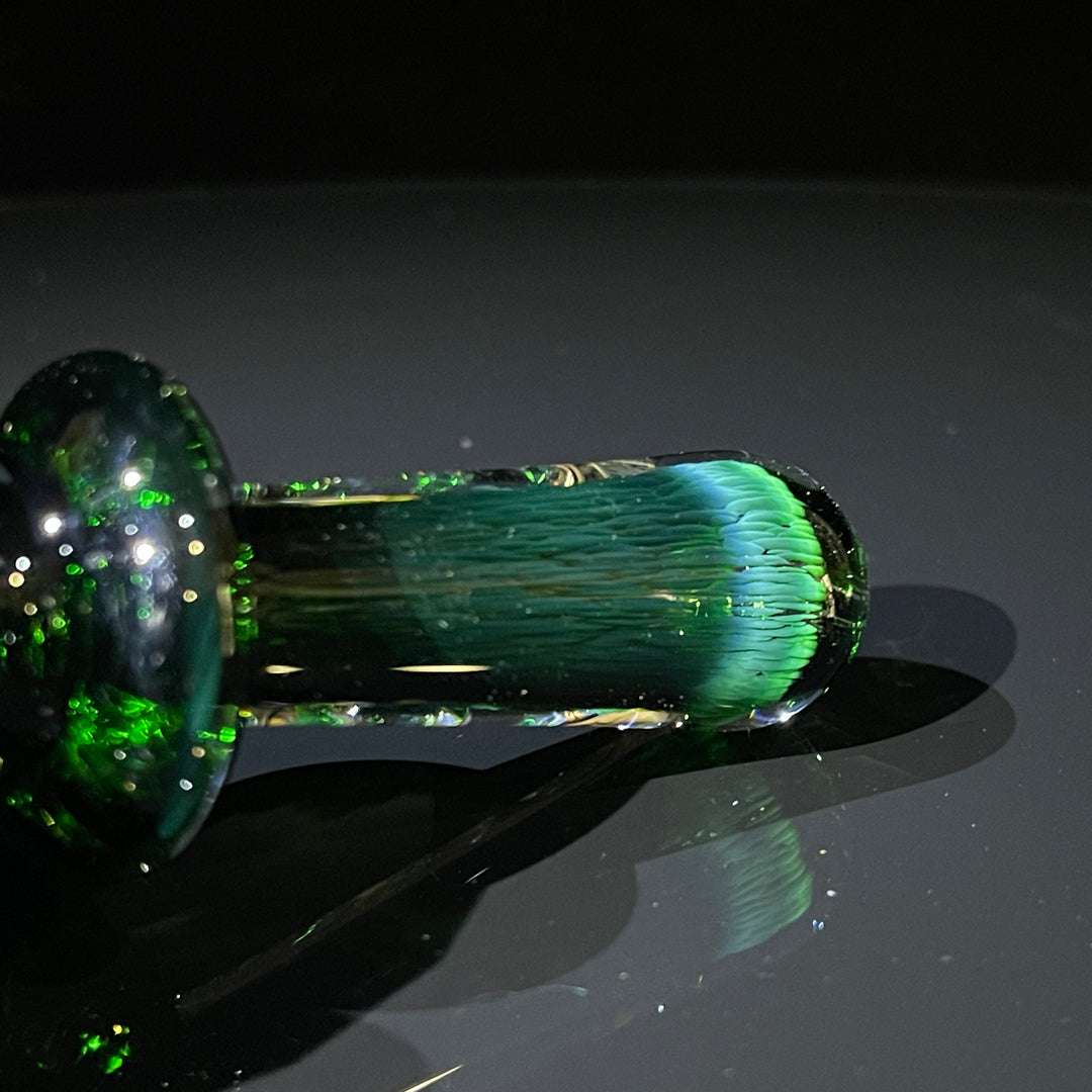 Thick Exp Green Pipe + Ryot Headcase Combo Glass Pipe Chuck Glass