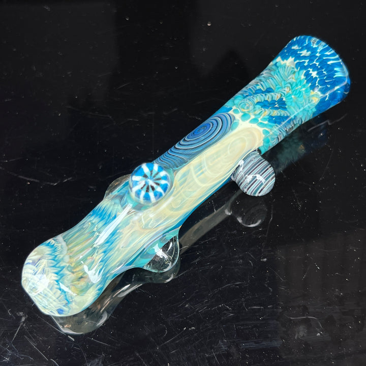 Glass Berry Cupcake Chillum Glass Pipe Glass Berry Cupcake   