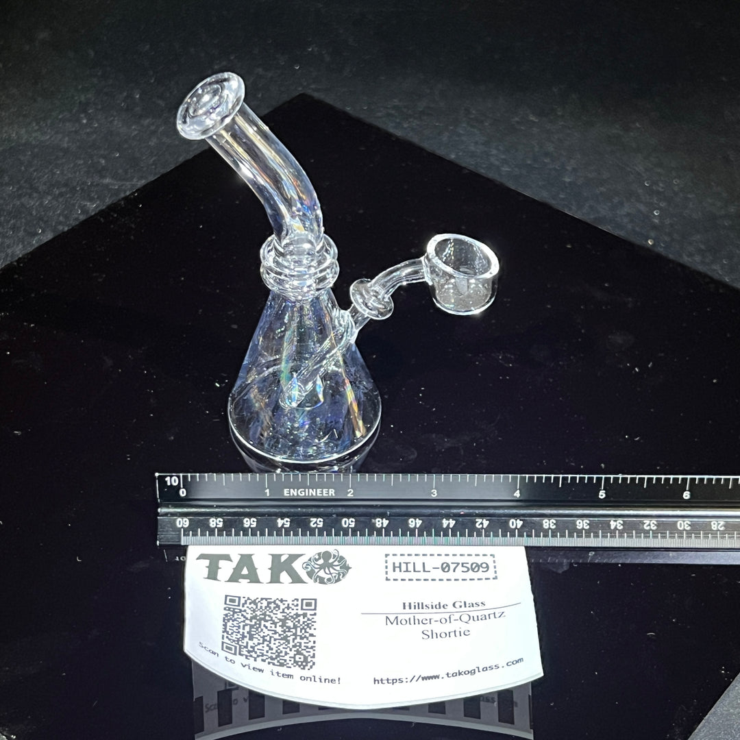 Mother-of-Quartz Shortie Glass Pipe Hillside Glass