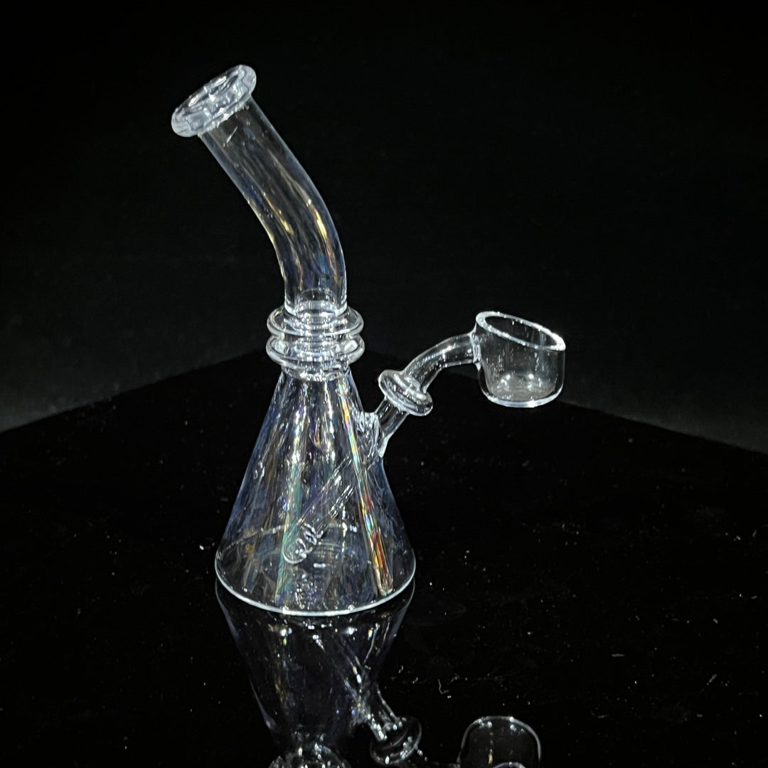 Mother-of-Quartz Shortie Glass Pipe Hillside Glass