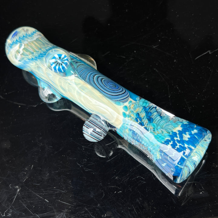 Glass Berry Cupcake Chillum Glass Pipe Glass Berry Cupcake   