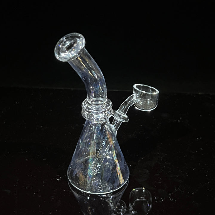 Mother-of-Quartz Shortie Glass Pipe Hillside Glass