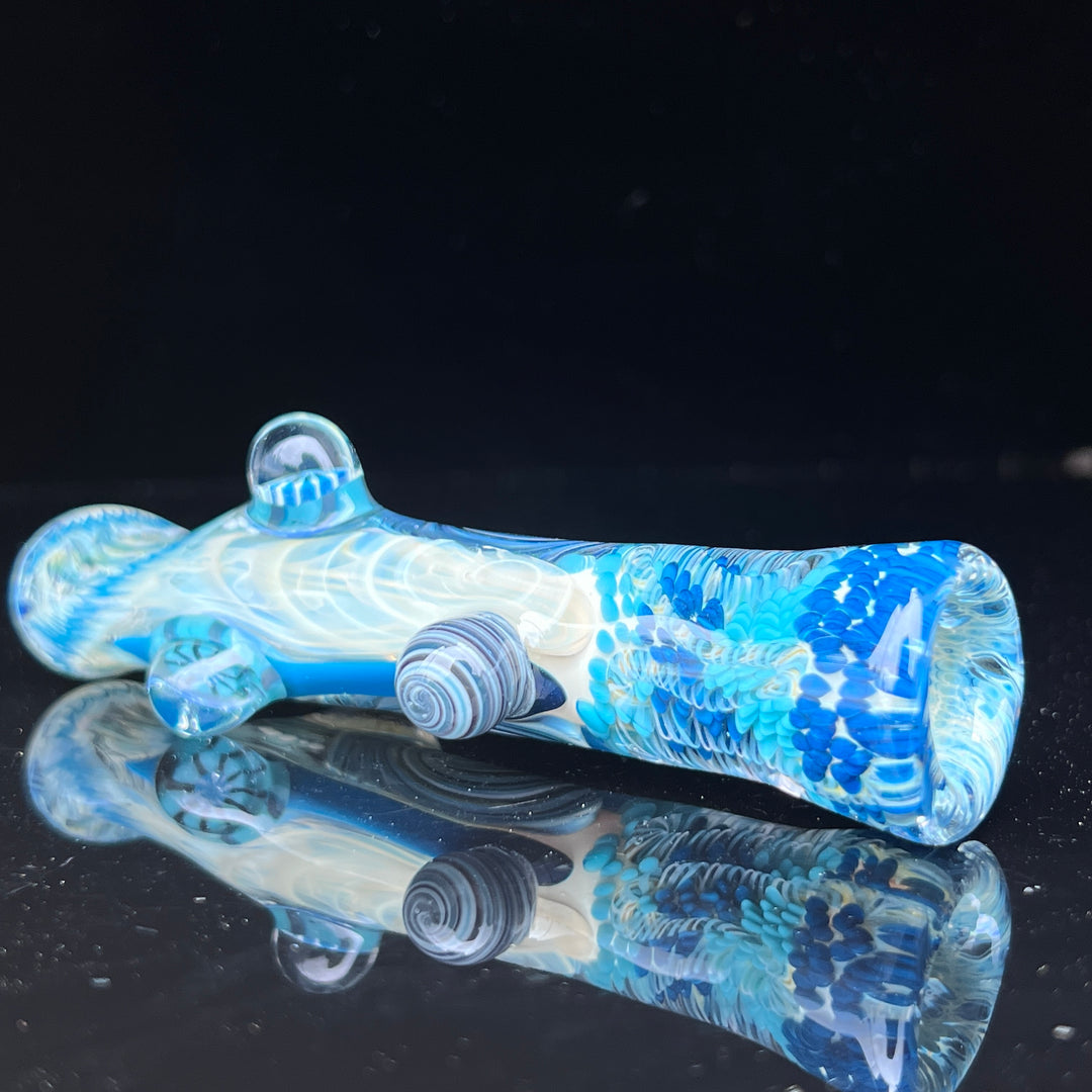 Glass Berry Cupcake Chillum Glass Pipe Glass Berry Cupcake   