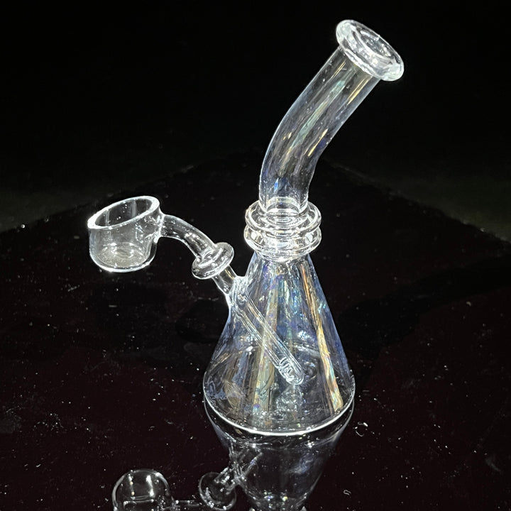 Mother-of-Quartz Shortie Glass Pipe Hillside Glass