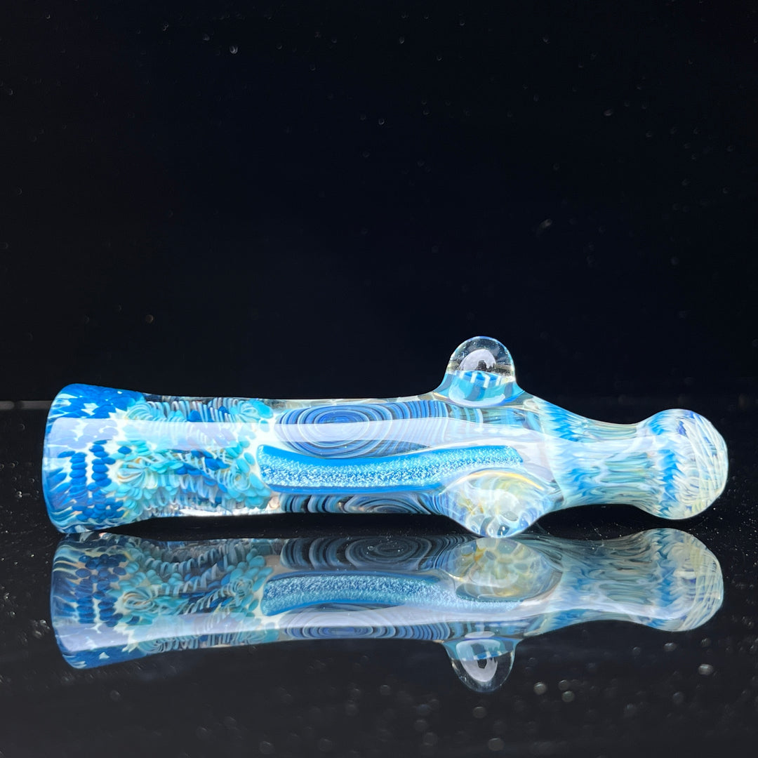 Glass Berry Cupcake Chillum Glass Pipe Glass Berry Cupcake   