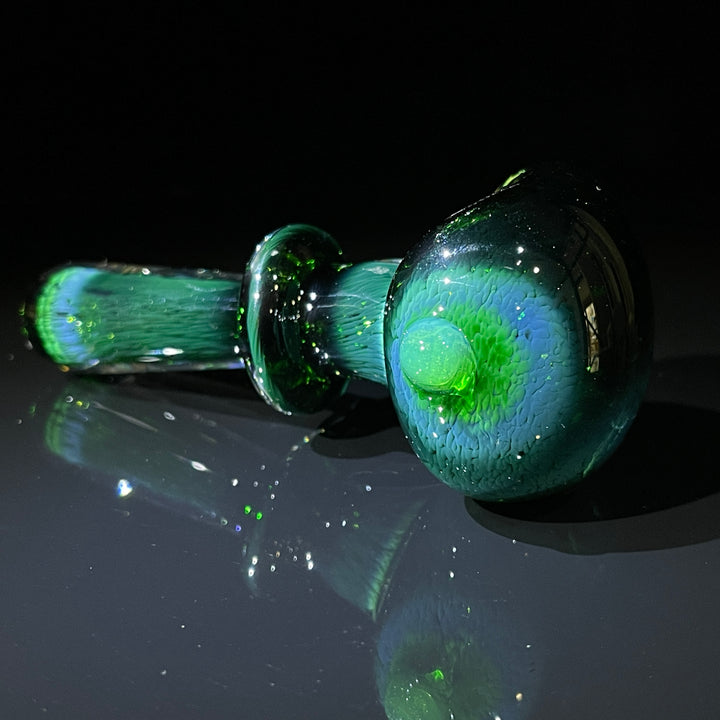 Thick Exp Green Pipe + Ryot Headcase Combo Glass Pipe Chuck Glass