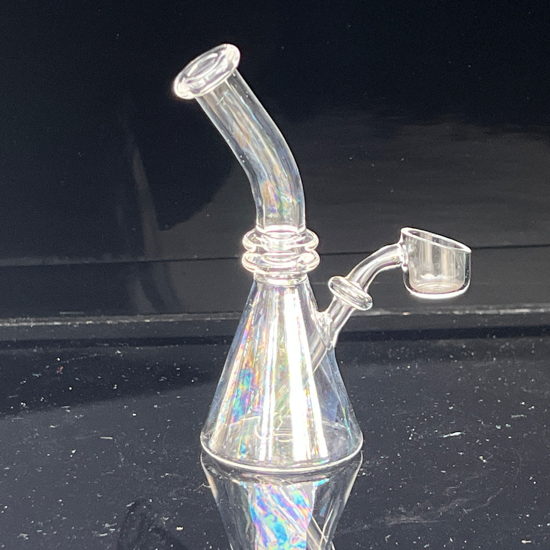 Mother-of-Quartz Shortie Glass Pipe Hillside Glass