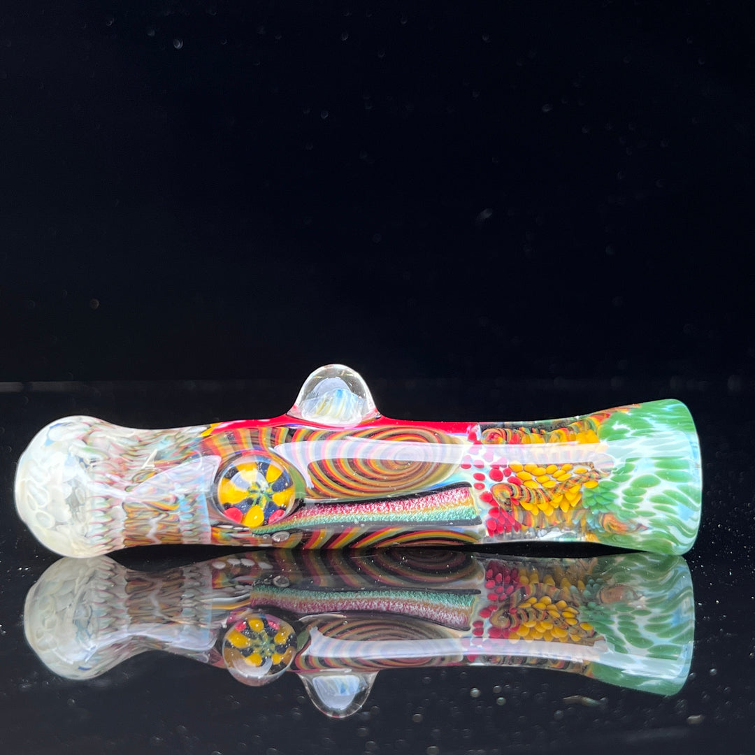 Glass Berry Cupcake Chillum Glass Pipe Glass Berry Cupcake   