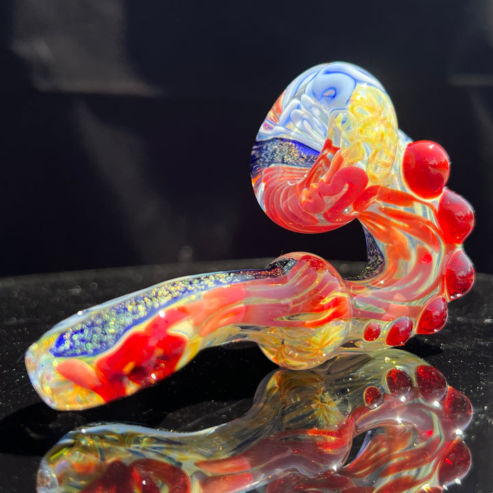 Inside Out Dichro Glass Sherlock Glass Pipe Jeff Cooper   