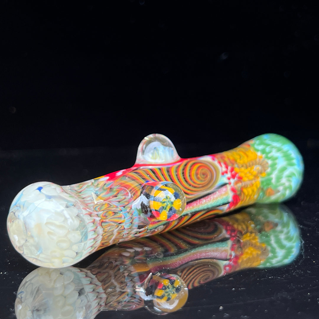 Glass Berry Cupcake Chillum Glass Pipe Glass Berry Cupcake   