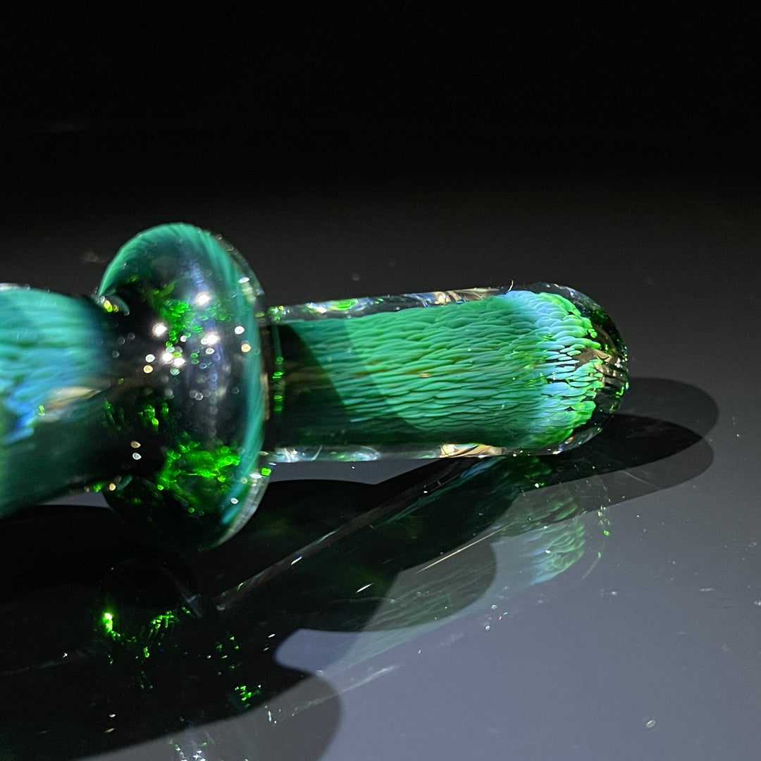 Thick Exp Green Pipe + Ryot Headcase Combo Glass Pipe Chuck Glass