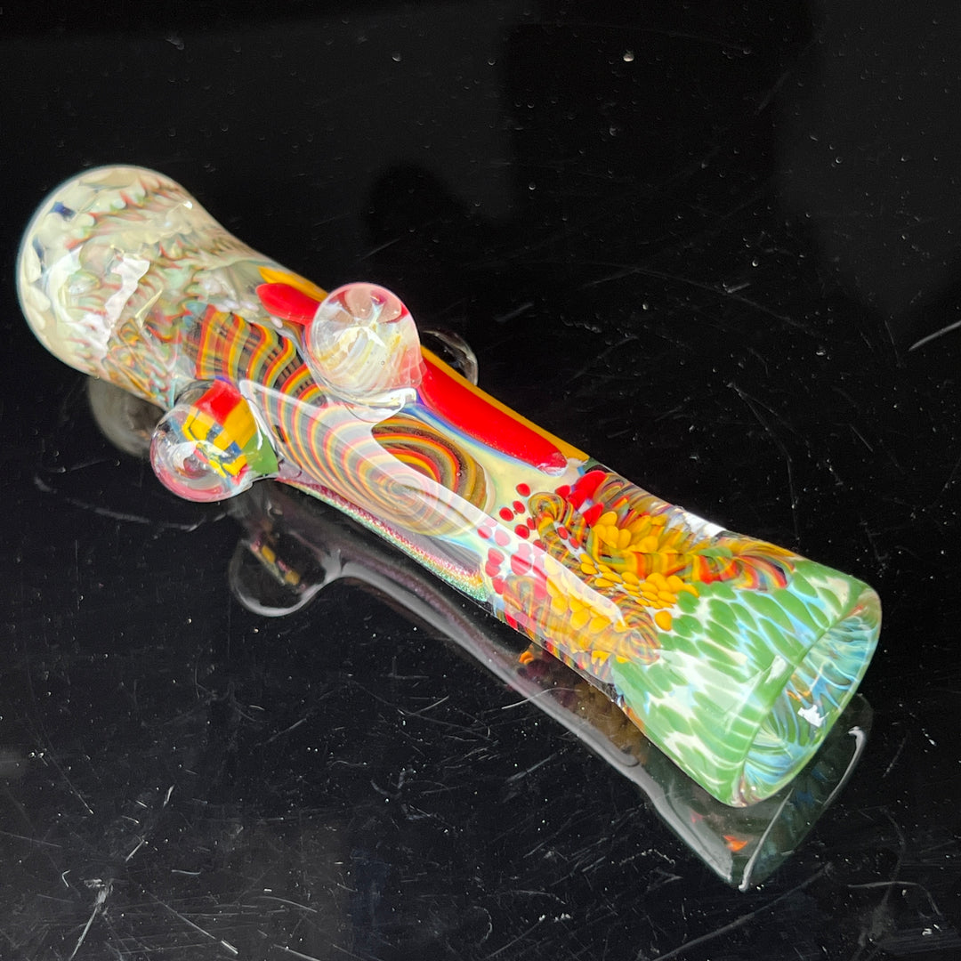 Glass Berry Cupcake Chillum Glass Pipe Glass Berry Cupcake   