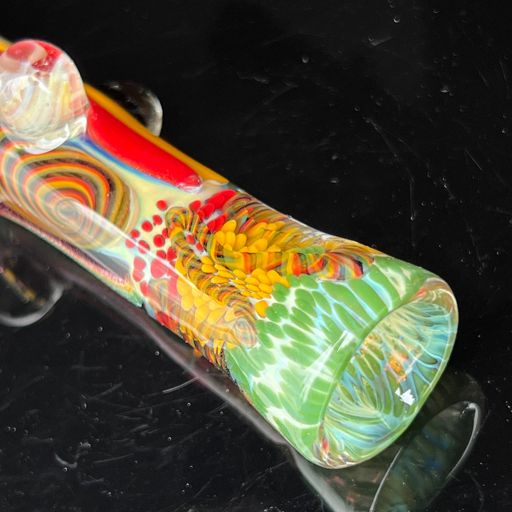 Glass Berry Cupcake Chillum Glass Pipe Glass Berry Cupcake   